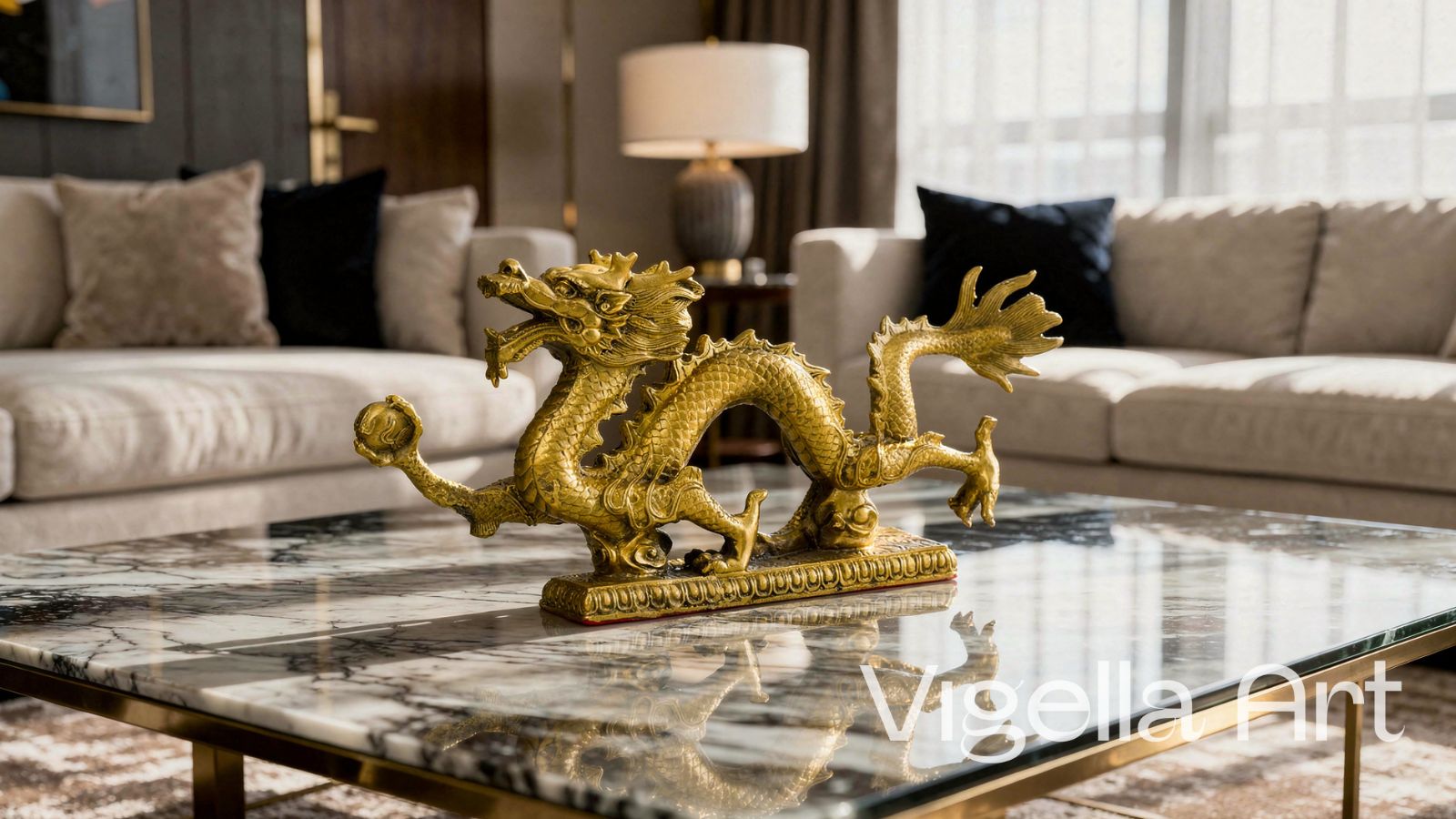 kam umiestnit draka feng shui